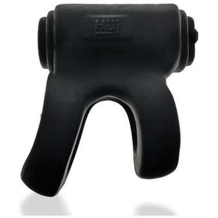 Hunkyjunk Revhammer Shaft Vibe Ring - Tar Ice W/red Vibe