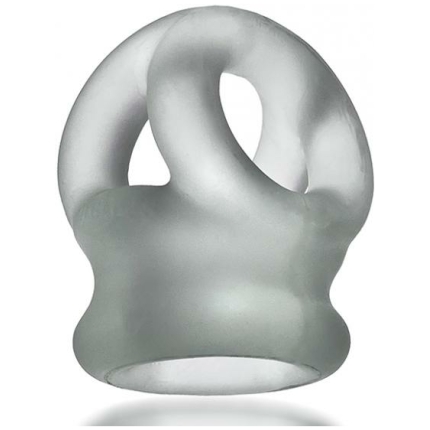 Oxballs Tri Squeeze Cocksling & Ballstretcher - Clear Ice