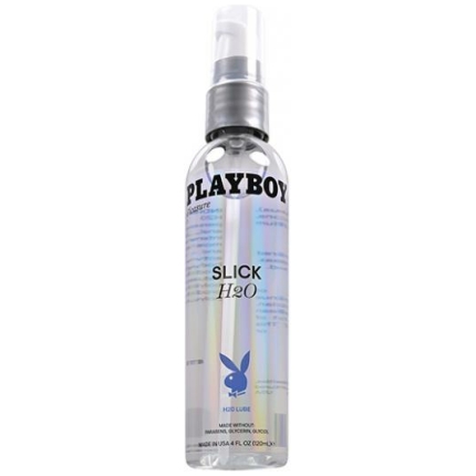 Playboy Pleasure Slick H20 Lubricant - 4 Oz