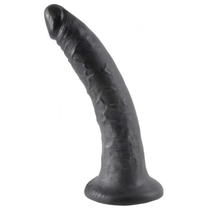 King Cock 7 Inches Dildo Black