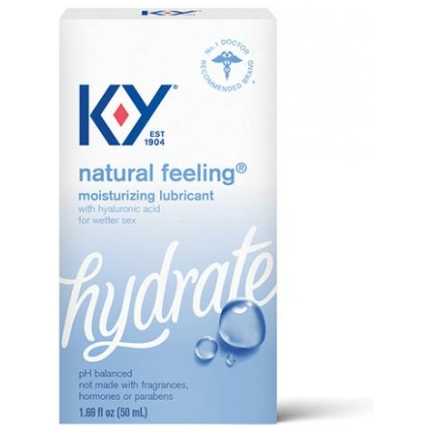 K-y Natural Feeling W/hyaluronic Acid - 1.69 Oz