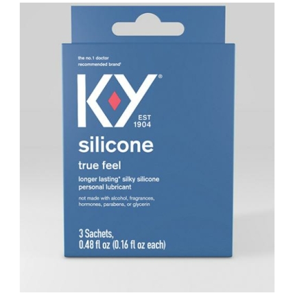 K-y Silicone True Feel Lube Pack Of 3 Satchet