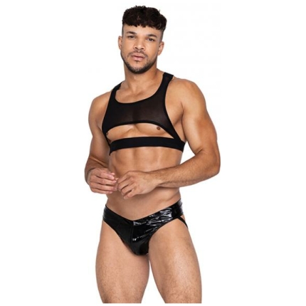 Voyeur Harness Black Md