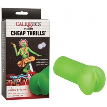 Cheap Thrills The Queen Of Mars Pussy Masturbator - Green