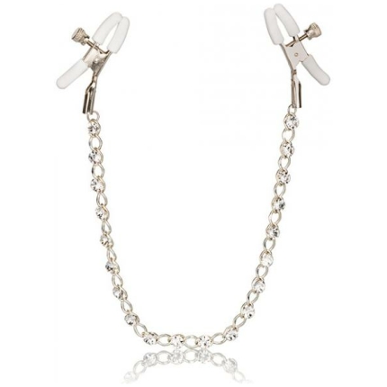 Nipple Play Crystal Chain Nipple Clamps