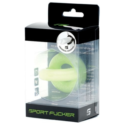 Sport Fucker Universal Cockring - Glow