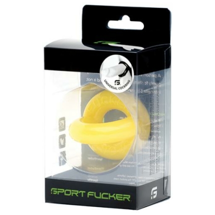 Sport Fucker Universal Cockring - Yellow