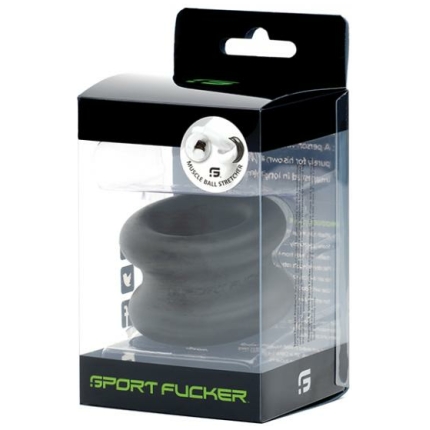 Sport Fucker Muscle Ball Stretcher - Black