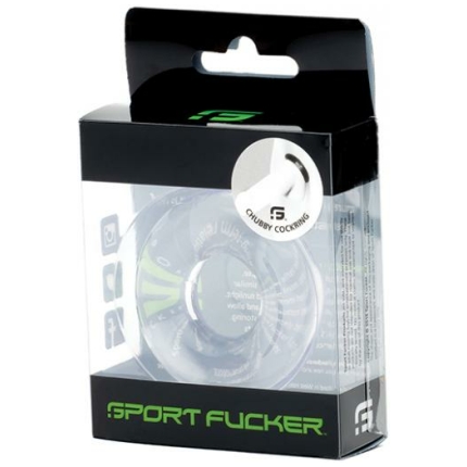 Sport Fucker Chubby Cockring - Clear