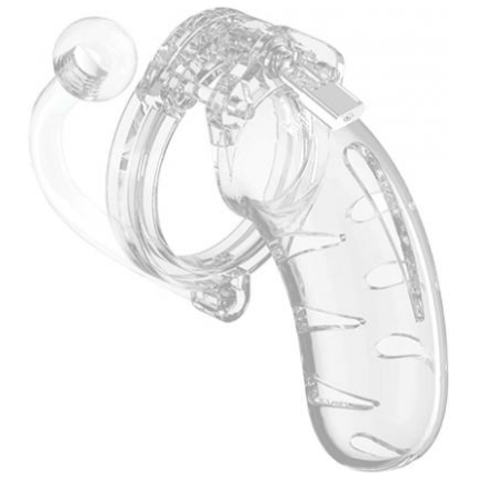 Mancage Chastity Cock Cage With Butt Plug #11 Medium