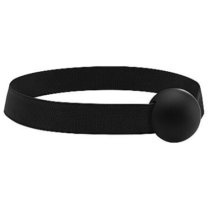 Ouch Elastic Ball Gag Black O/S
