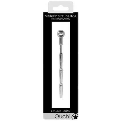 Shots Ouch Urethral Sounding Metal Stick