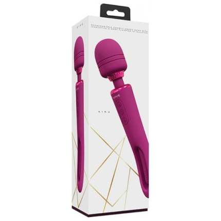 Shots Vive Kiku Double Ended Wand & G-spot Stimulator - Pink