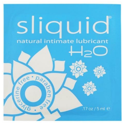 Sliquid Naturals H2O Lubricant Pillow Package .17oz