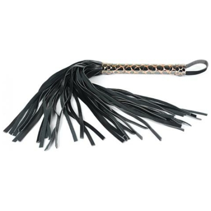 Spartacus Faux Leather Flogger - Gold