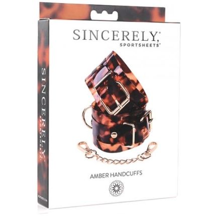 Sincerely Amber Hand Cuffs