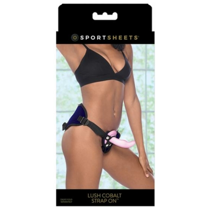 Sportsheets Lush Strap On - Cobalt