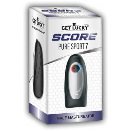 Voodoo Get Lucky Score Pure Sport 7 Masturbator - Black