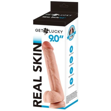 Voodoo Get Lucky 9.0" Real Skin Series - Flesh