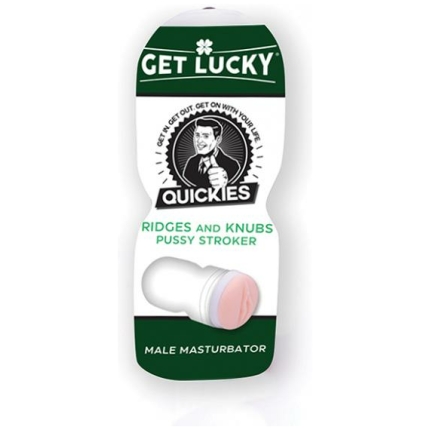 Get Lucky Quickies Ridges & Knubs Pussy Stroker