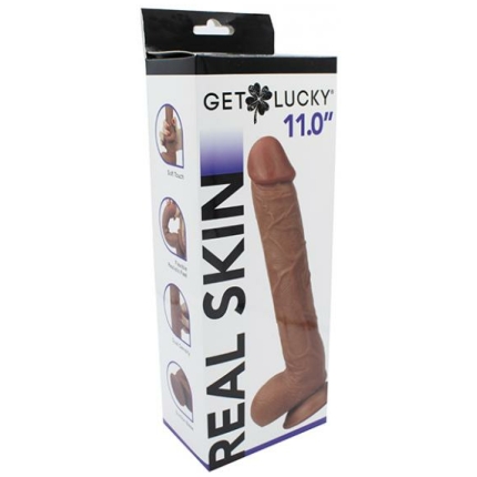Get Lucky 11" Real Skin Series - Light Brown