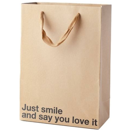 Just Smile And Say You Love It Gift Ba