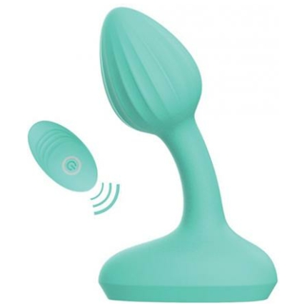 Pink Elephant Dreamer Rechargeable Vibe W/remote - Aqua