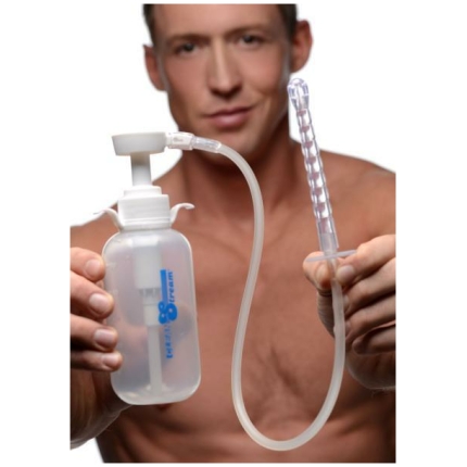 Clean Stream Pump Action Enema Bottle with Nozzle