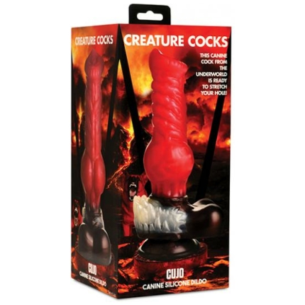 Creature Cocks Cujo Canine Silicone Dildo - Large