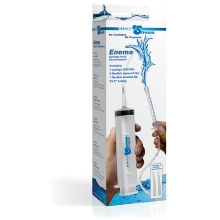 Cleanstream Enema Syringe W/attachments