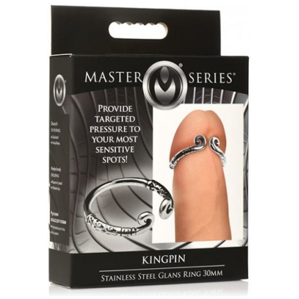Master Series Kingpin Stainless Steel 30mm Glans Ring