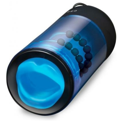 Zolo Blowpro Auto Stroking Blowjob Stimulator Blue