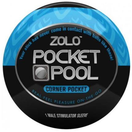 Zolo Pocket Pool Corner Pocket Blue Sleeve