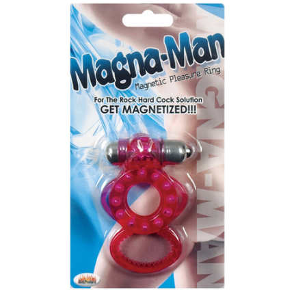 Magna-man magnetic ring - magenta