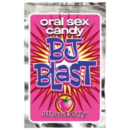 BJ Blast Oral Sex Candy Strawberry